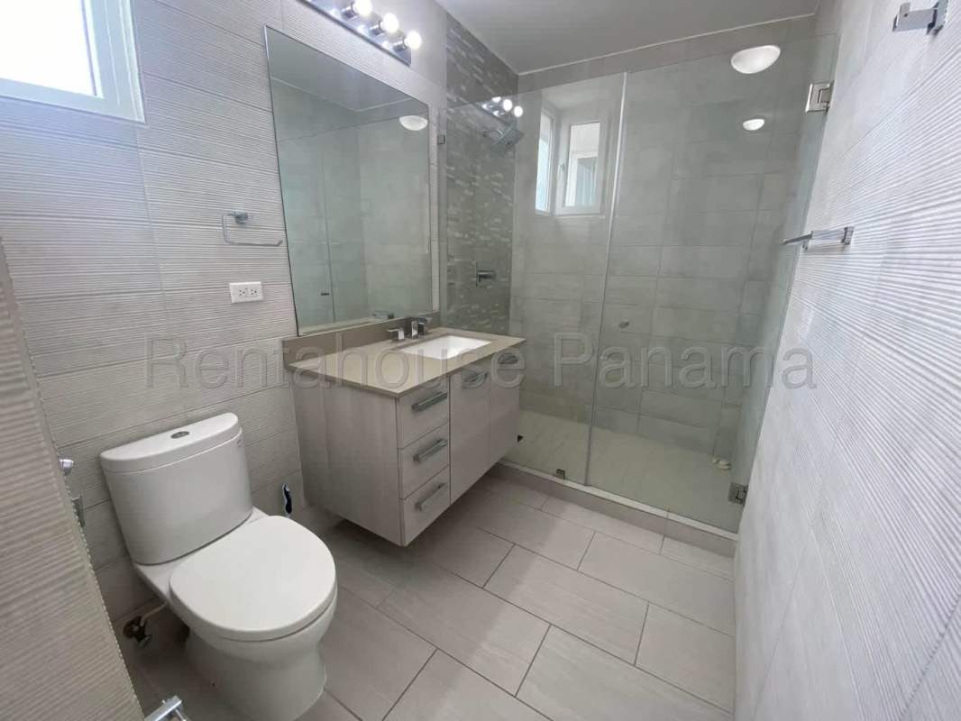 Modern kitchen with stainless appliances granite countertop PH The Towers 50th Panama City