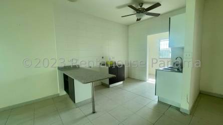 Bright living and dining space tiled floors large windows house for sale La Chorrera