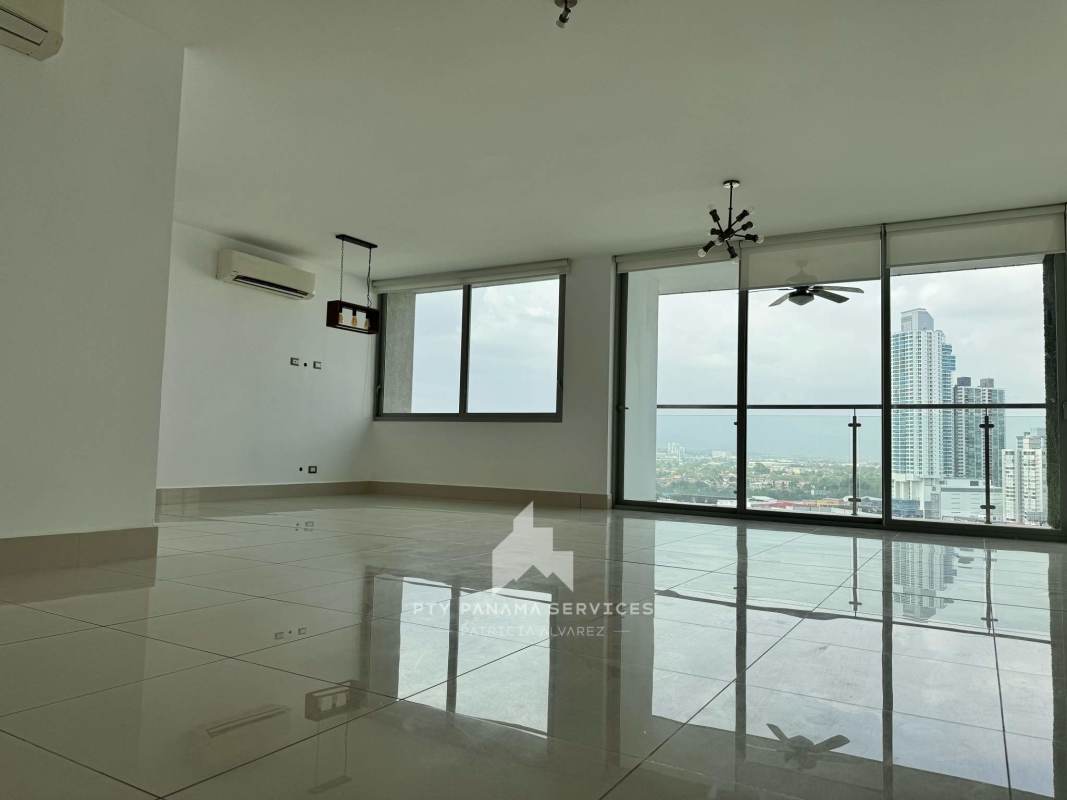 View of semi-olympic pool and common areas at PH Bali Costa del Este