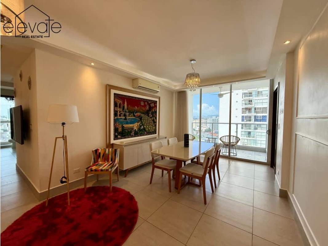 Bathroom featuring glass enclosed shower and vanity sink Jade Tower apartment for sale