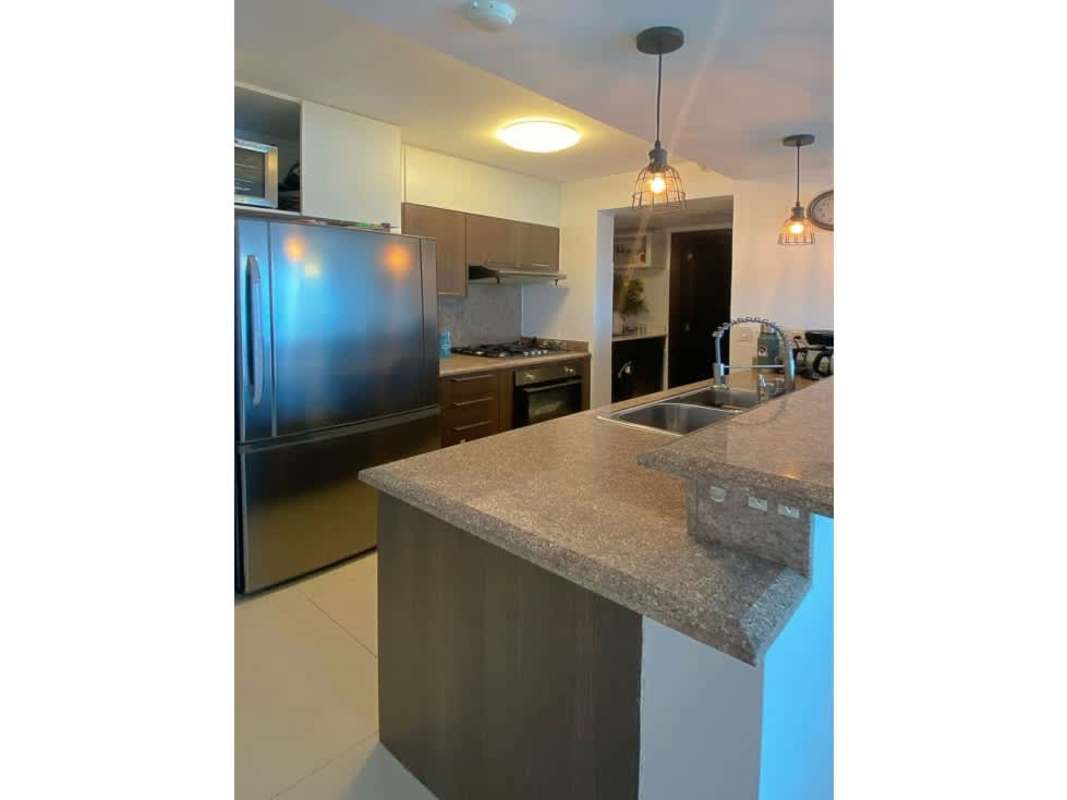 Master bedroom with built-in closet sea view PH Top Tower Costa del Este Panama City