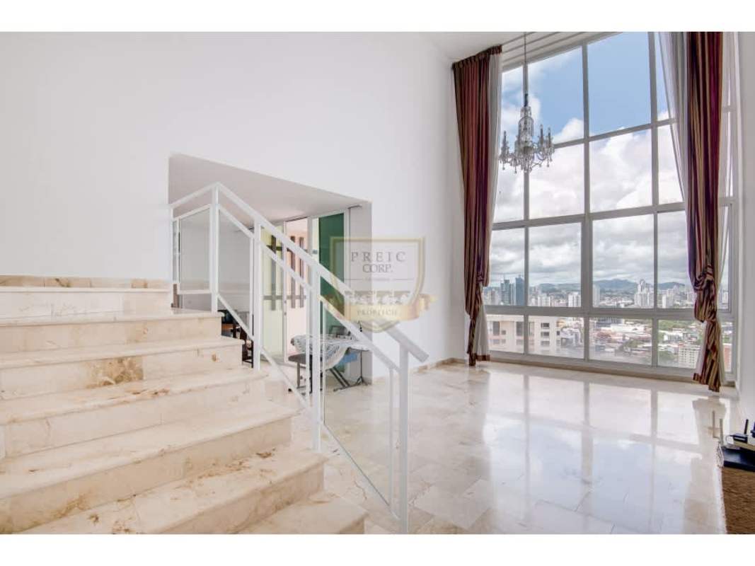 Upgraded kitchen with granite countertops and stainless appliances PH Costa Pacifica Punta Pacifica Panama