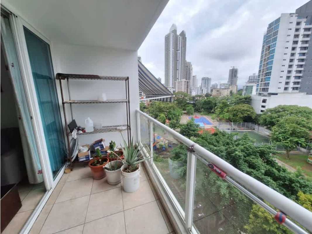 Modern bathroom with double sink vanity glass shower in PH Kubic Panama