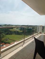 Spacious furnished living room ocean view PH Playa Blanca apartment San Carlos Panama
