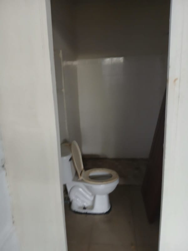 Spacious empty warehouse interior reinforced concrete floor Panama City