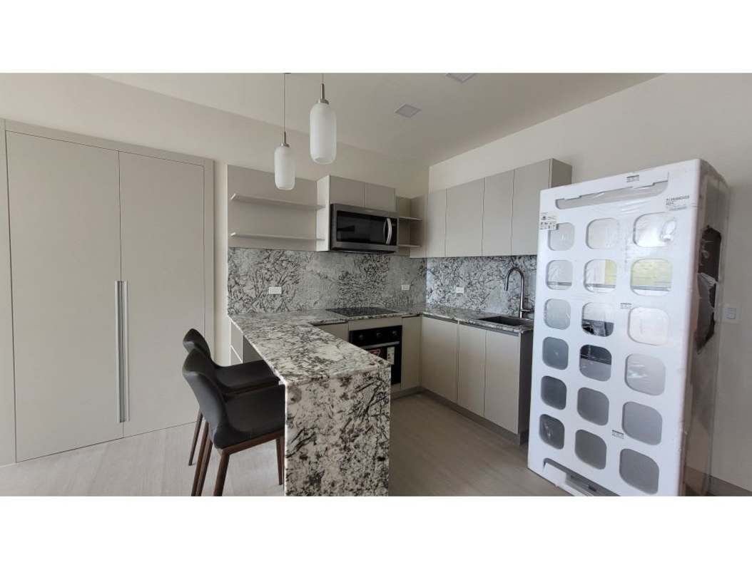 Brand new kitchen with granite surfaces stainless steel appliances in PH Matisse Panama