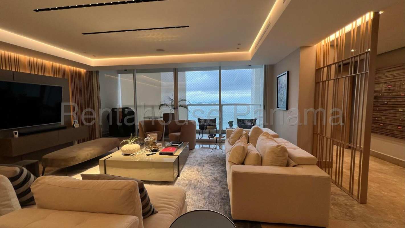 Oceanfront Luxury 3BR Apt PH Pacific Point Punta Pacifica