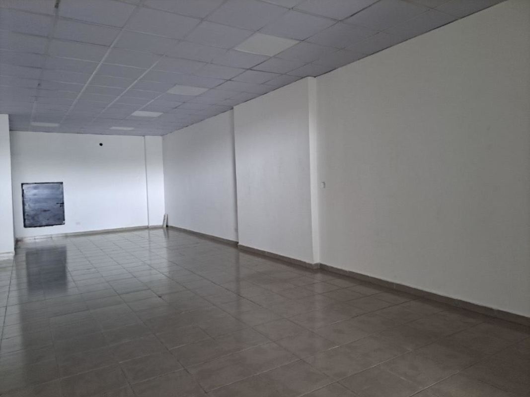 Large open commercial interior with mezzanine level PH Misty Hills Panama