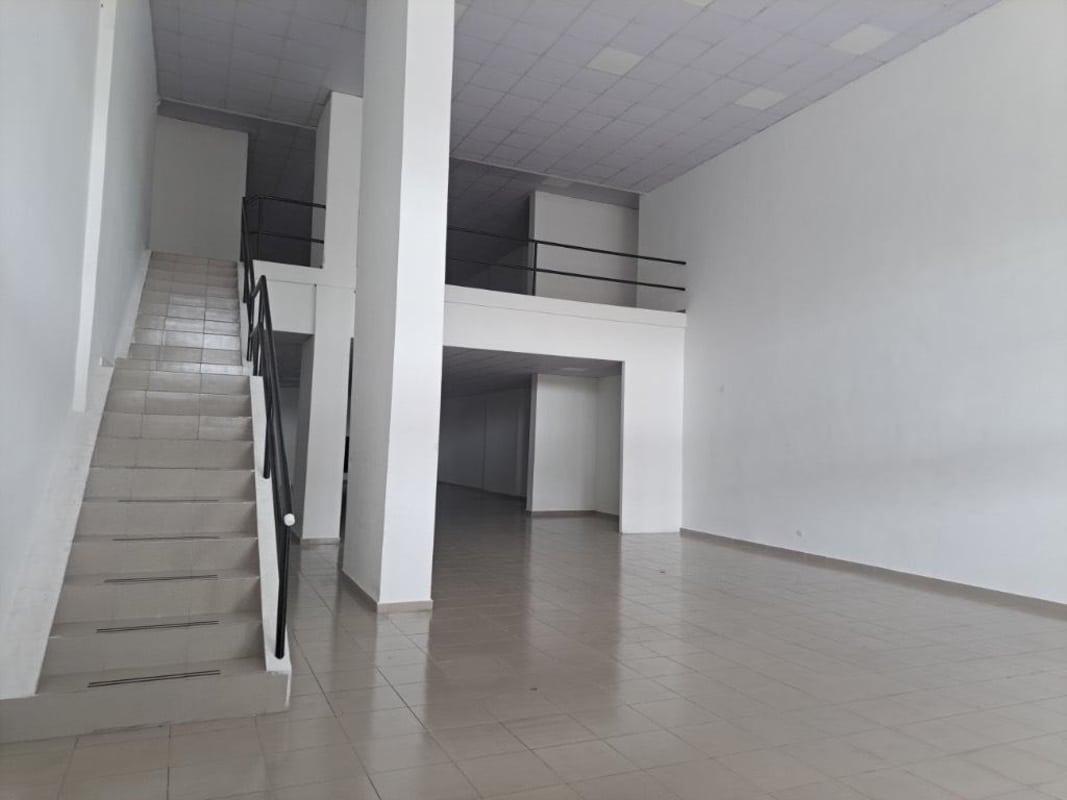 Mezzanine level inside commercial unit with tiled floors in PH Misty Hills