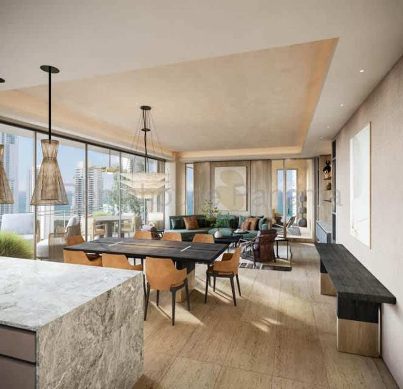 Spacious bedroom with floor-to-ceiling windows and spectacular ocean views, PH Madero Panama