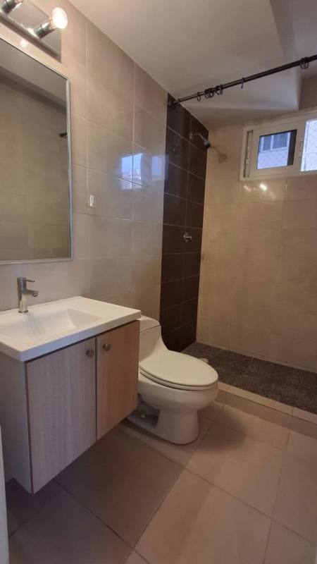 Open plan dining with ceramic tile floors and natural light Panama