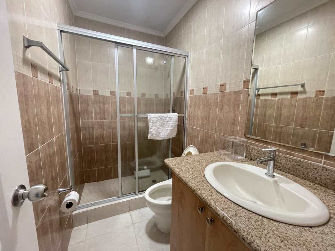 Private balcony glass railing skyline view greenery PH San Francisco Bay Panama