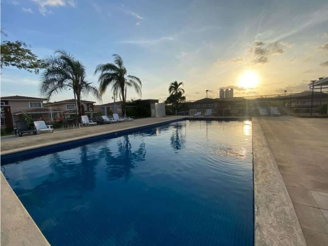 Bedroom in house PH Villa Navona Brisas del Golf with AC ceiling fan