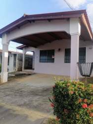 Kitchen area with white cabinetry, stainless sink in Brisas del Golf Arraiján house Panama