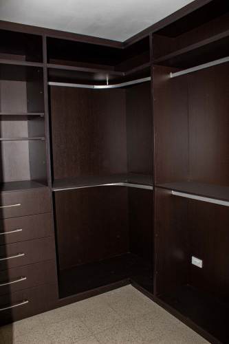 Spacious modern kitchen granite countertops stainless appliances PH Ocean Park Punta Paitilla