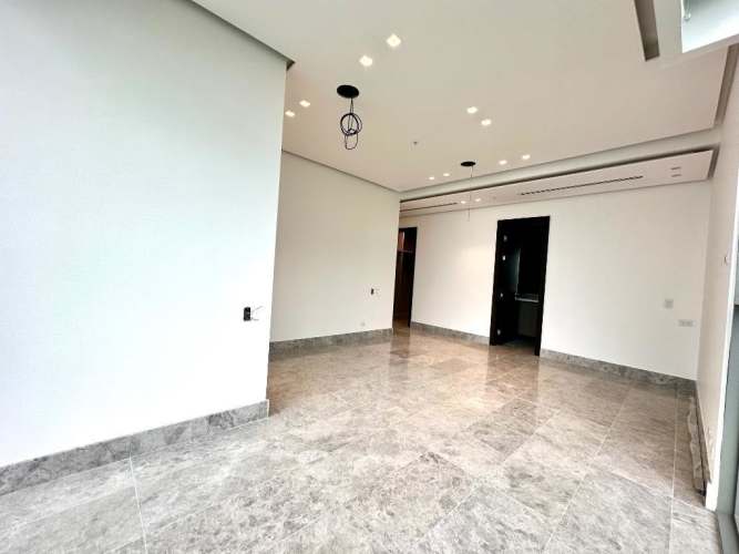 Indoor virtual golf simulator facility at PH Yacht Club Tower