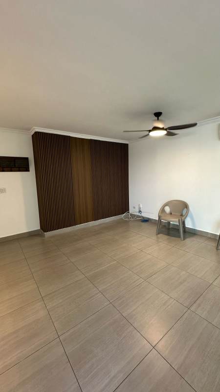 Contemporary bathroom with walk-in shower and vanity in PH Moon Tower Coco del Mar Panama