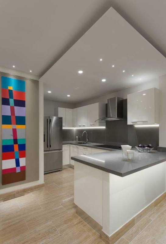 Master bedroom fully furnished with ensuite bathroom at PH The Regent Costa del Este Panama