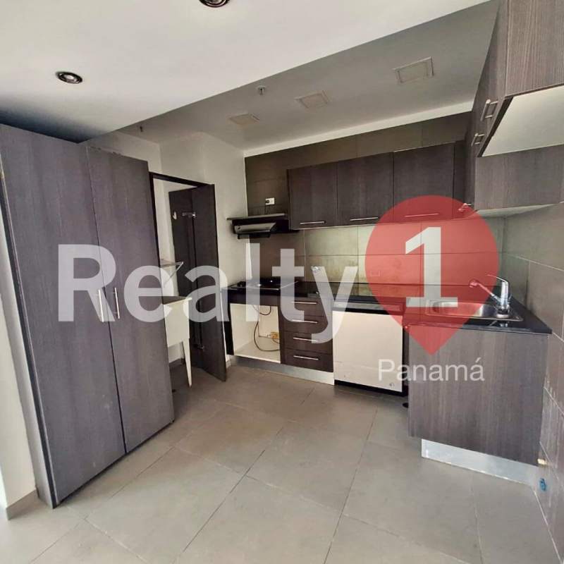 Modern kitchen with granite countertops at PH Yacht Club Avenida Balboa Panama City