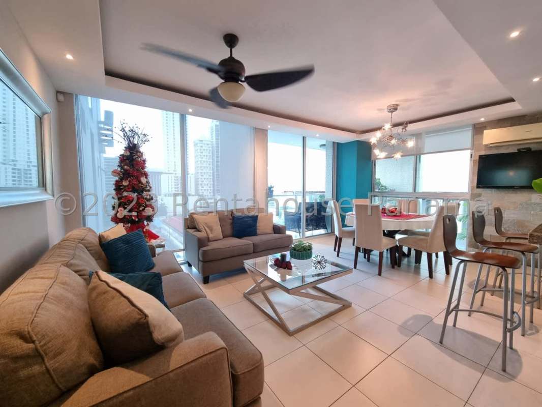 Open kitchen with granite breakfast bar and stainless appliances PH San Francisco Bay