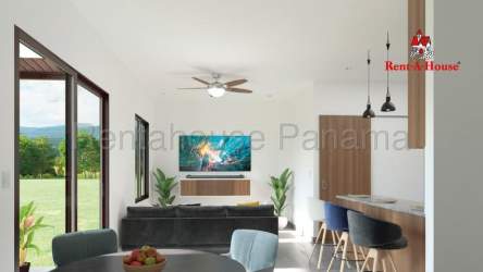 Spacious bedroom with large windows and scenic views Grand Canyon Boquete Panama