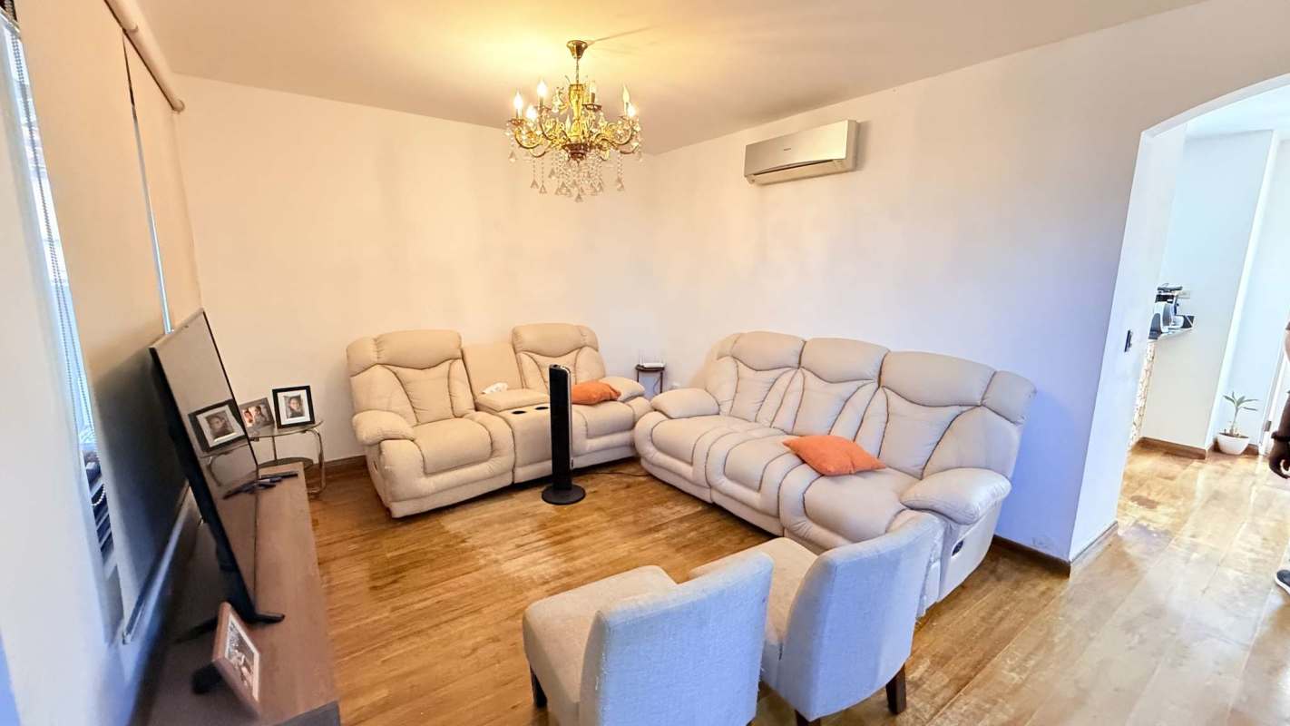 Open family room area patio access Versalles Costa Sur rental house Panama