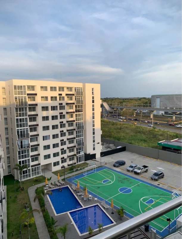 Modern high-rise apartment tower exterior PH Amitie Panama City