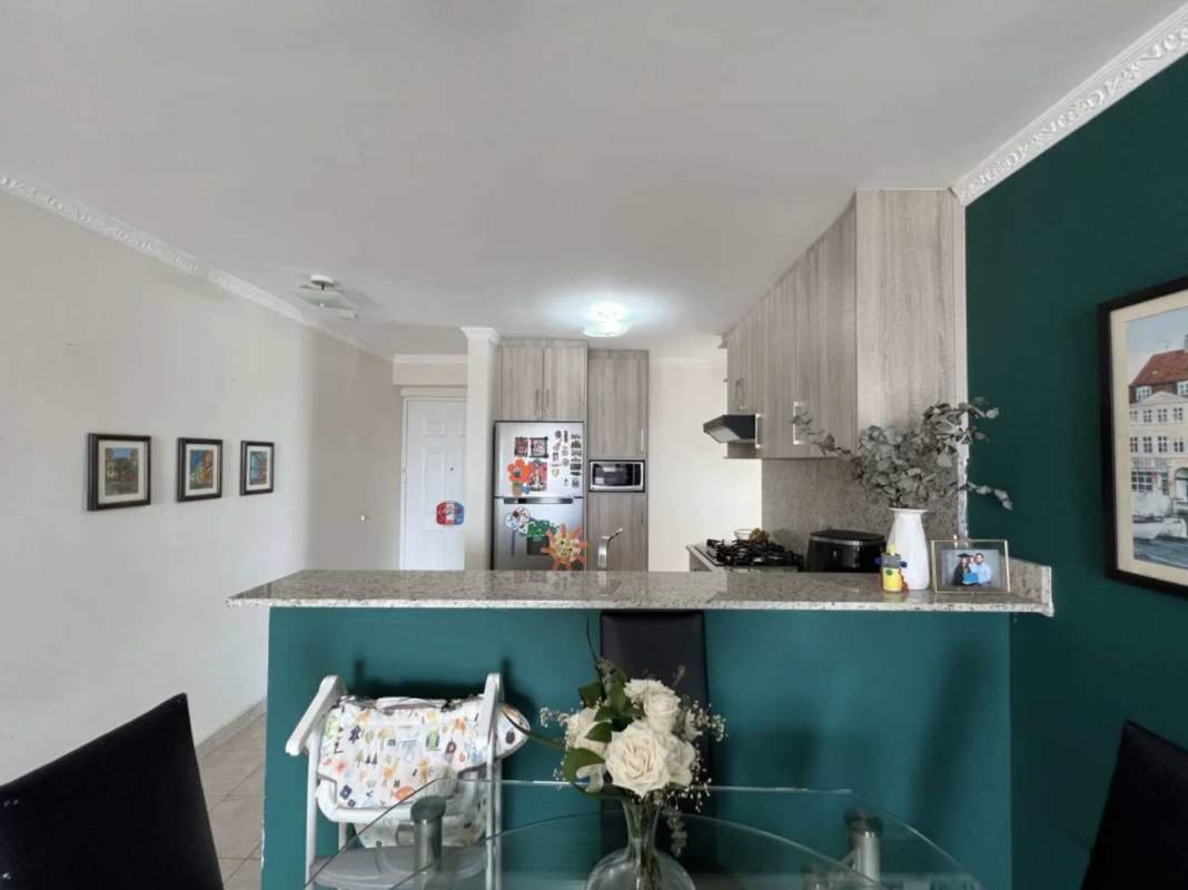 Laundry space with washer dryer utility sink window views PH Trinity Tower Carrasquilla