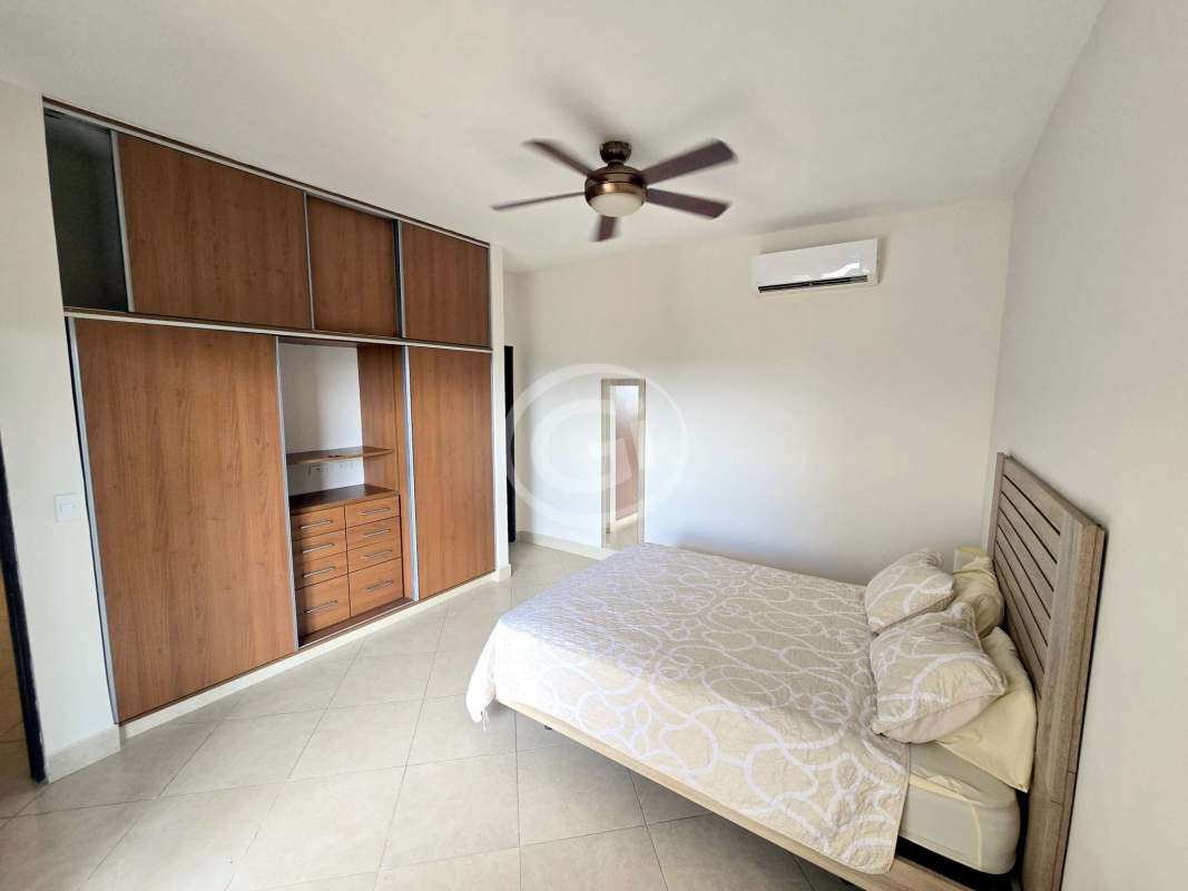 Modern bathroom with bathtub and double sink Embassy Club Clayton Panama