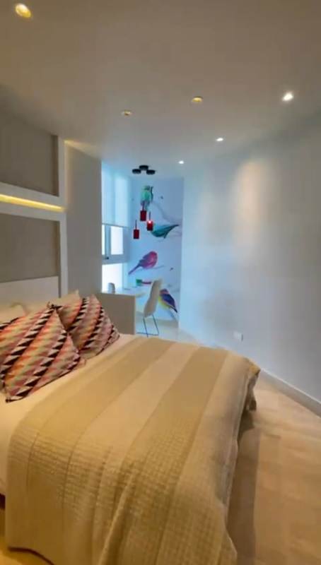 Modern bathroom with glass shower and vanity PH Regent Costa del Este Panama