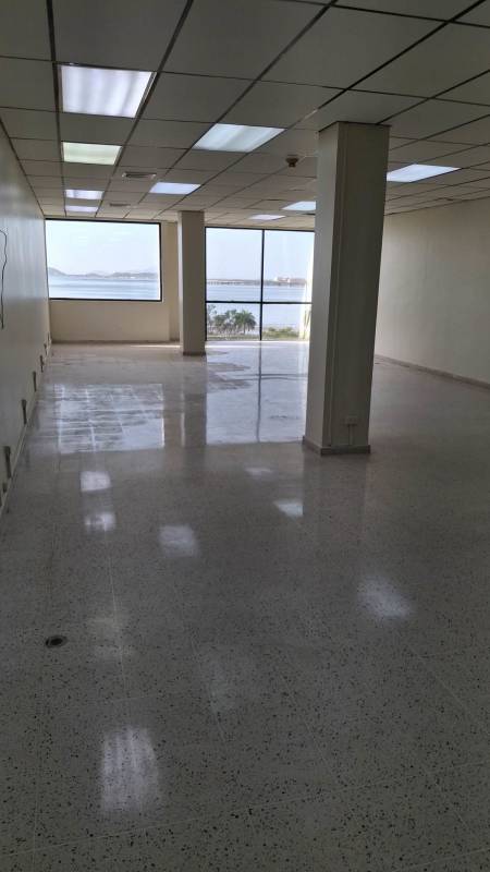 Empty commercial office for sale with panoramic ocean views Balboa Plaza Panama City