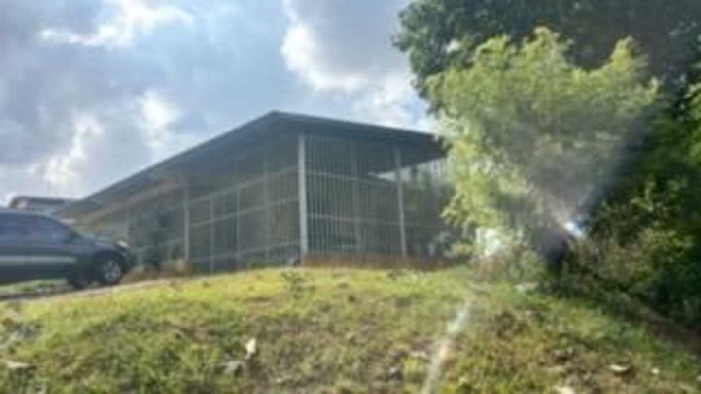 Yellow single-story house with red roof and garden Las Cumbres Panama