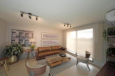 Modern bathroom vanity walk-in shower plus half guest bathroom PH Madeira Panama