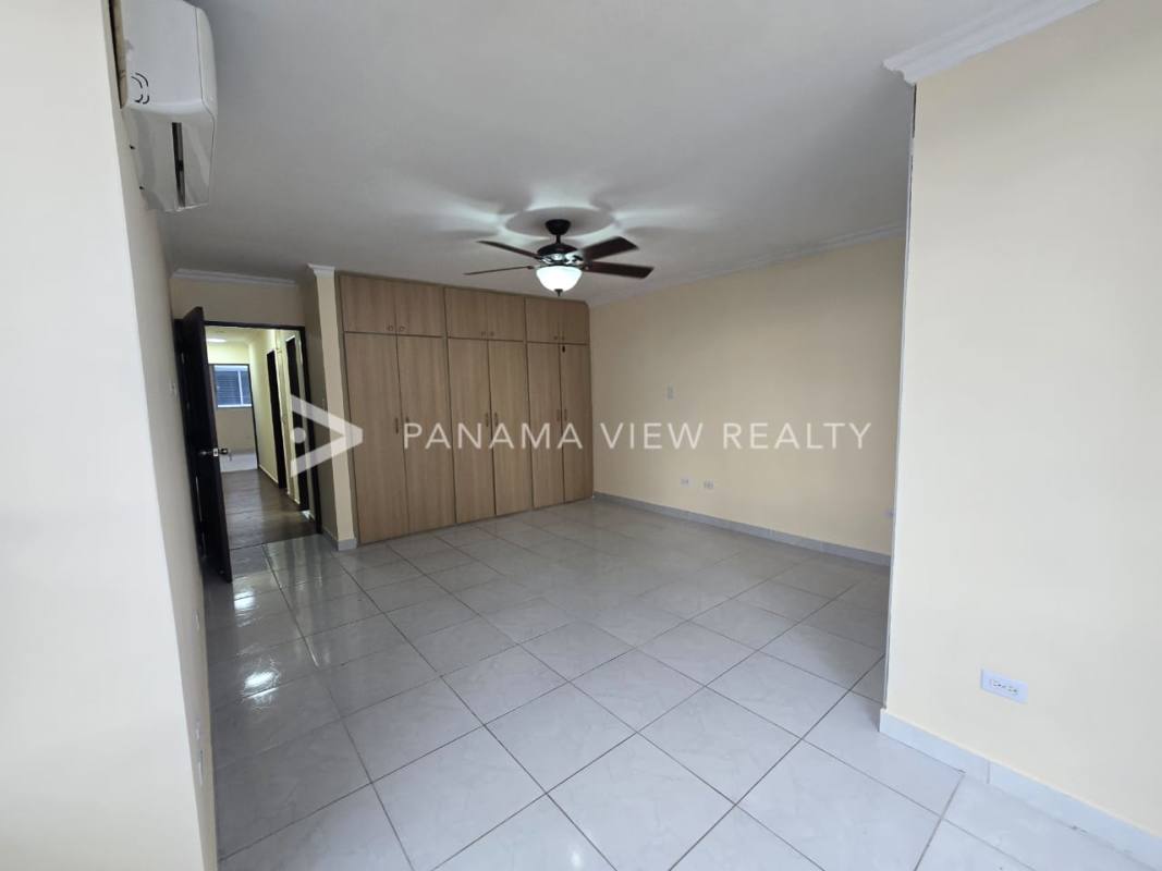 Outdoor swimming pool with sun deck at PH Golf View Via Porras Panama