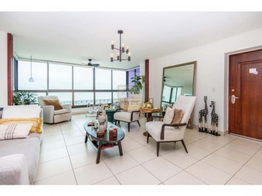 Spacious open plan living dining with city views PH Baleares Coco del Mar for sale