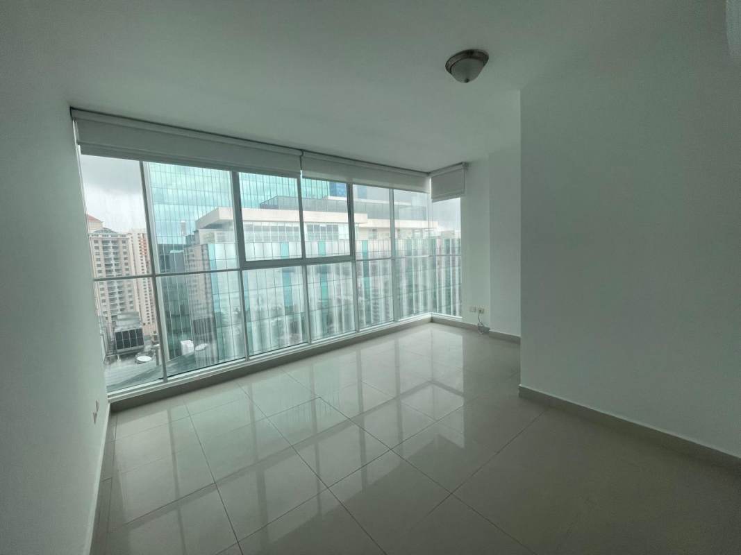 Modern kitchen with granite countertops, stainless appliances in PH Pacific Sea Panama City