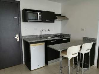 Furnished studio condo with living area and kitchenette coronado beach Panama PH Ibiza