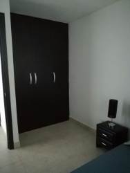Bedroom with built-in closet AC and tiled floors PH Ibiza Coronado Panama condo