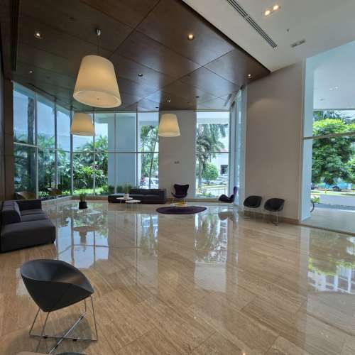 Modern lobby spacious with reception area PH Sol del Este Costa del Este