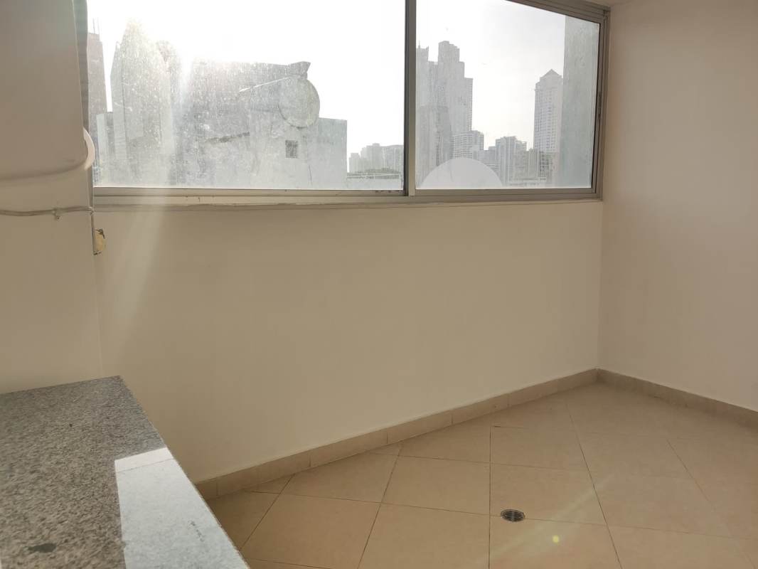 Utility laundry room bright with window Bella Vista Gardens Panama