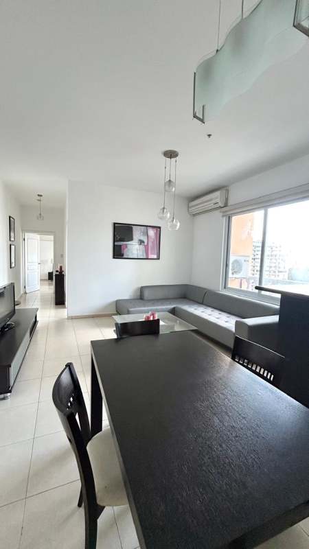 Fully equipped kitchen with granite counters and appliances at PH Vista del Mar Panama City