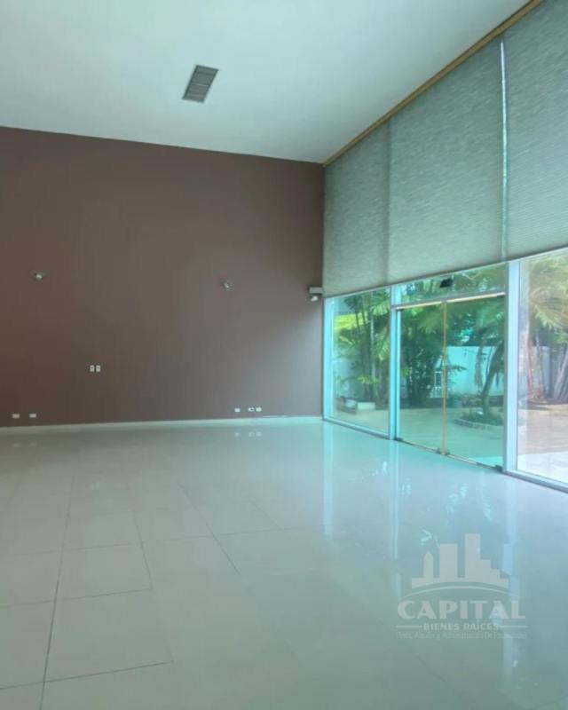 Outdoor private pool and terrace in luxury Costa Sur house Panama City