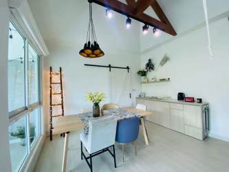 Spacious master bedroom overlooking golf course in Bijao Rodman Tower Panama