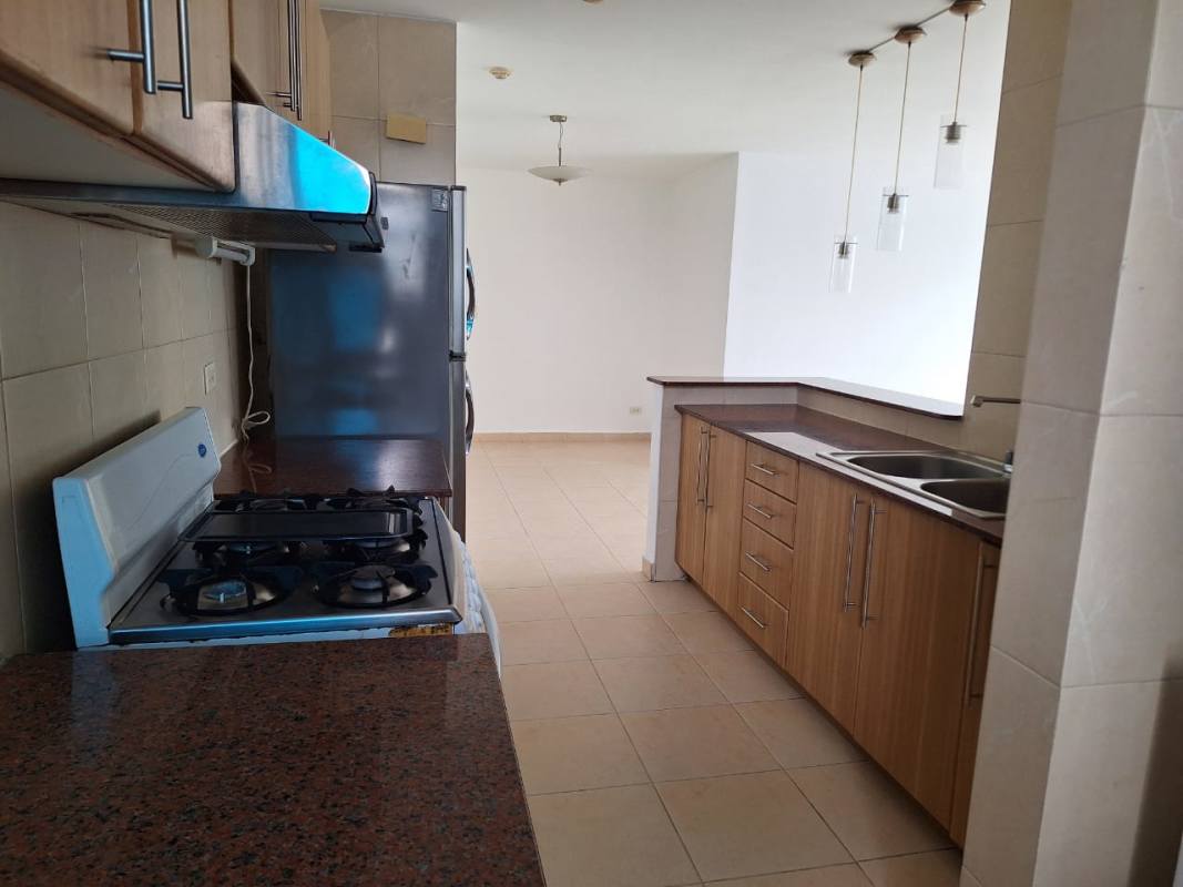 Kitchen with granite counters modern apartment PH San Francisco Bay Panama