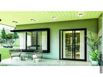 Bright modern kitchen in house for sale Boquete Canyon Village Panama