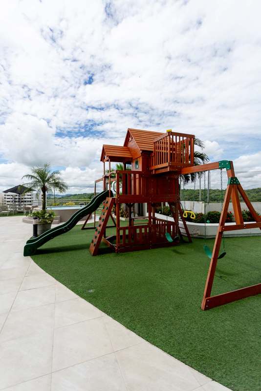 Modern kids playground and open terrace area PH Mei Towers El Dorado