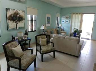Bedroom with AC large windows ensuite bathroom in Hacienda Pacífica beach property