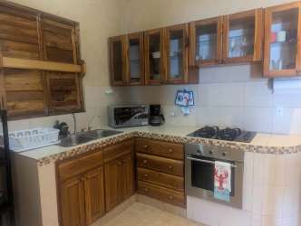 Beachfront 3BR Caribbean Villa with Parking Palenque