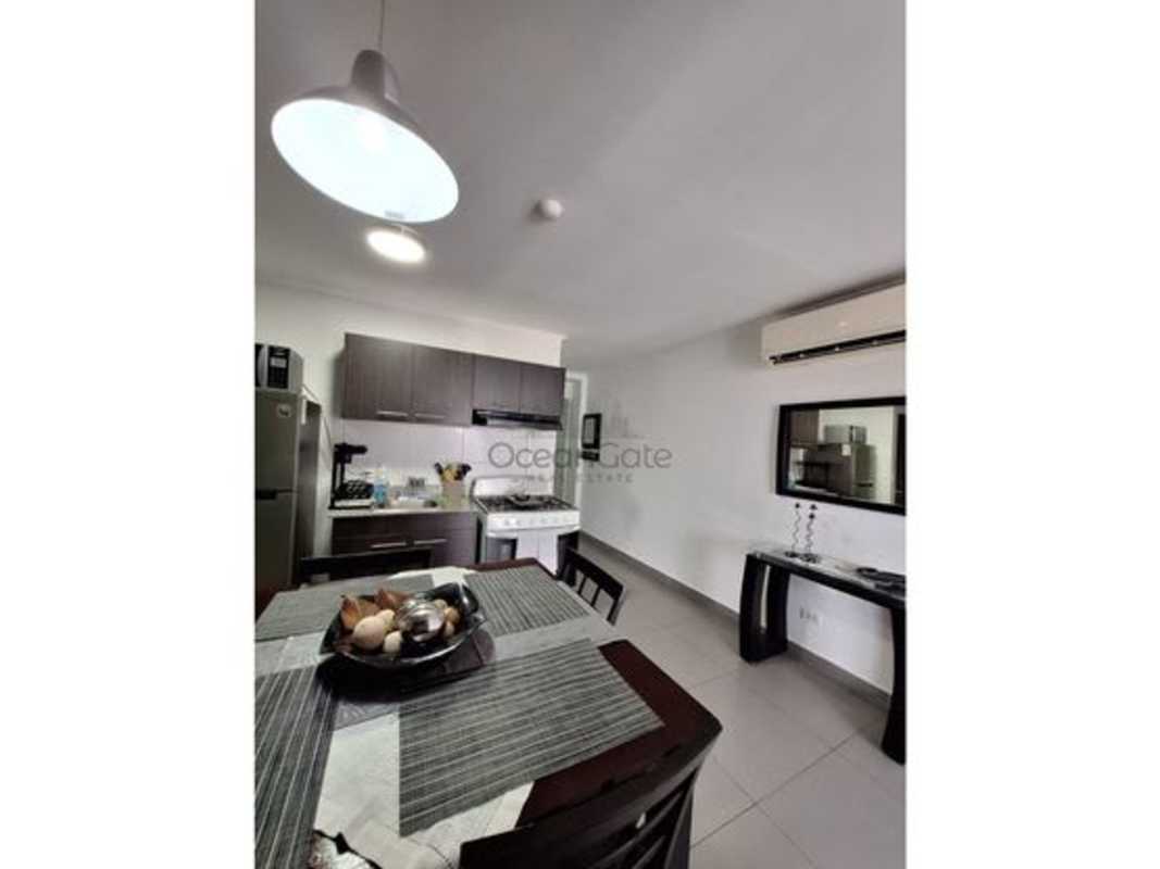 Fully equipped gym with cardio and strength equipment at PH Colores Bella Vista