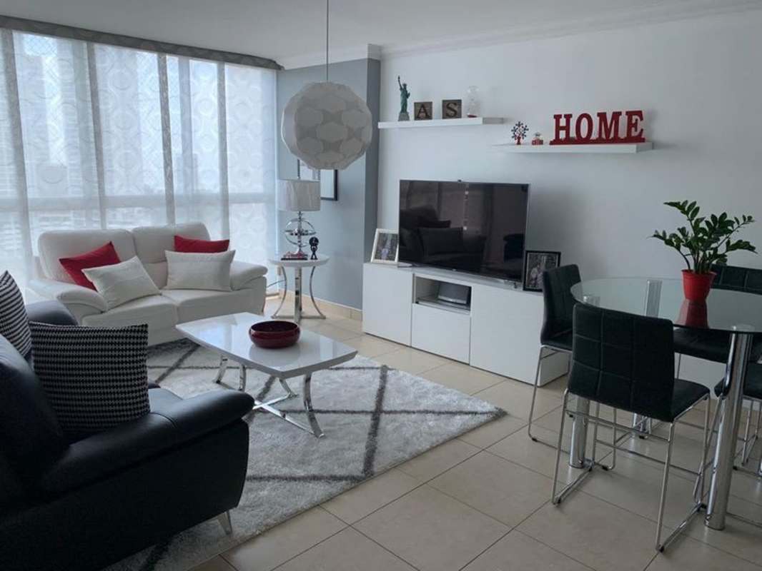 Master bedroom with exceptional ocean views at PH Seascape Costa del Este